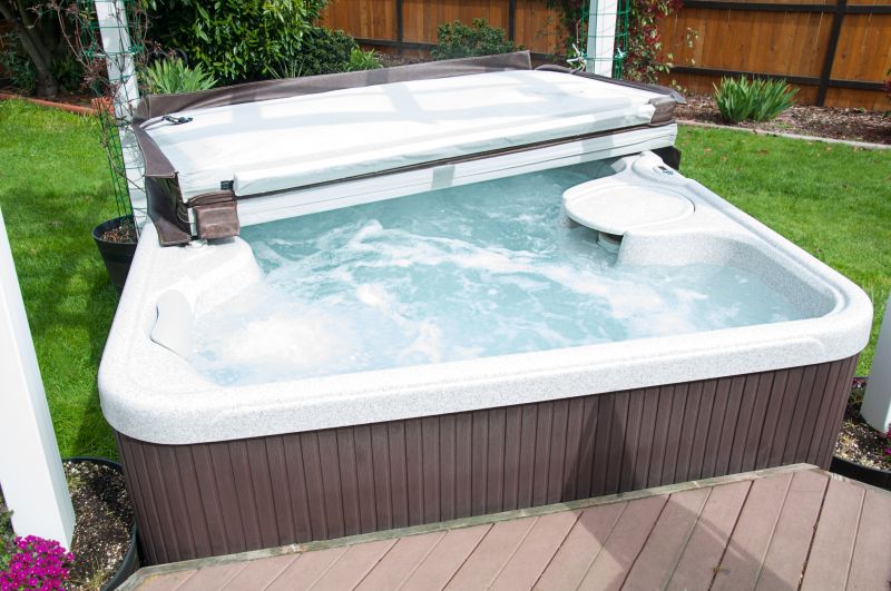 Luxury Hot Tub in Garden